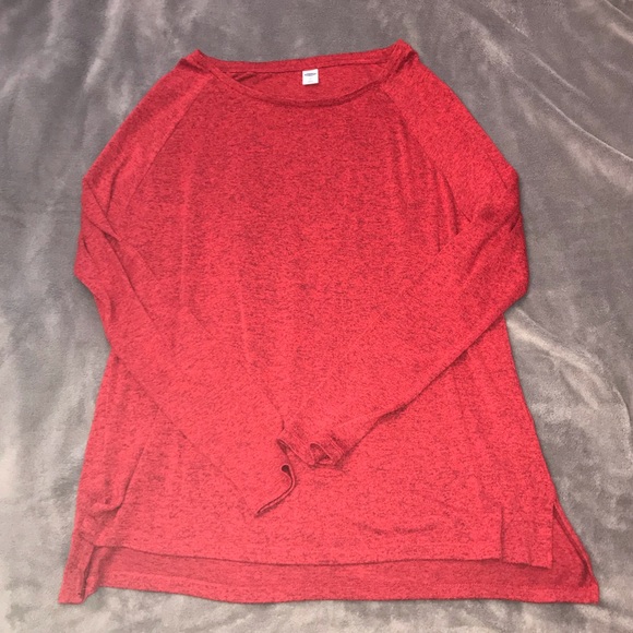 🦋2 for $15 - Old Navy Red Long Sleeve - Picture 1 of 2